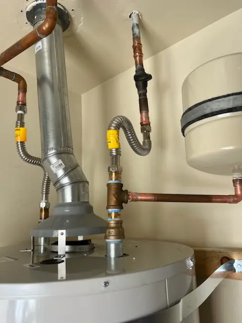 Water heater installation and plumbing repair in Rusch Park